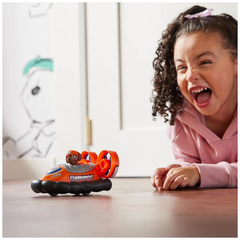 Paw Patrol, Aeroscafo di Zuma, Veicolo e Personaggio Zuma, Giochi Bambini, 3+ anni