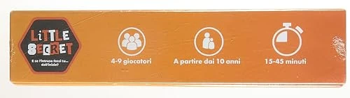 ATM Gaming LITTLE SECRET - Giochi da tavolo - Gioco di Bluff, creatività e di sospetto - Divertente gioco da tavolo per bambini e adulti - 10+Anni - Giochi di Società