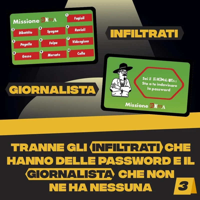 ATM Gaming LITTLE SECRET - Giochi da tavolo - Gioco di Bluff, creatività e di sospetto - Divertente gioco da tavolo per bambini e adulti - 10+Anni - Giochi di Società
