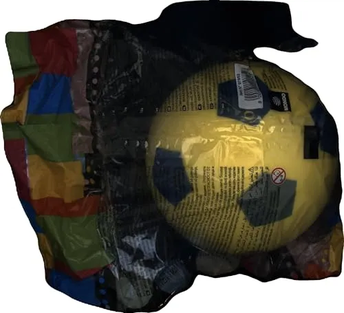 Mondo Toys - SOFT FOOTBALL 200 - Pallone di spugna diametro 20 cm - 1 palla morbida - colori misti - 07852