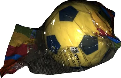 Mondo Toys - SOFT FOOTBALL 200 - Pallone di spugna diametro 20 cm - 1 palla morbida - colori misti - 07852