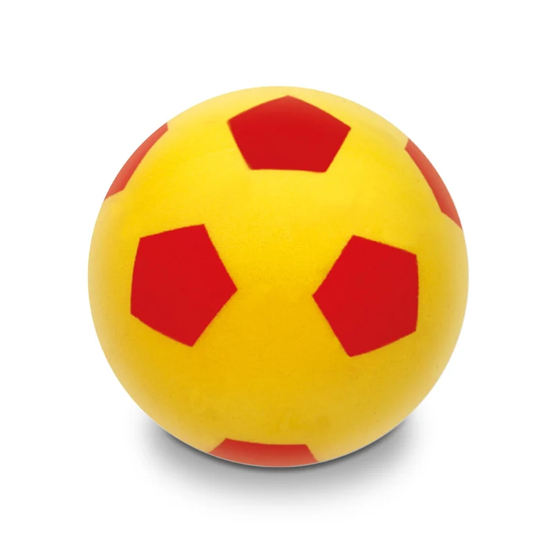 Mondo Toys - SOFT FOOTBALL 200 - Pallone di spugna diametro 20 cm - 1 palla morbida - colori misti - 07852