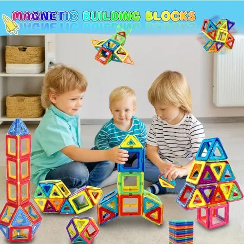 Costruzioni Magnetiche Per Bambini Bambina Bambino 3 4 5 6 7 8 anni 38 Pezzi Blocchi gioco bambino bambini bambina 3 4 5 6 7 8 Anni Giochi Magnetici Natale Compleanno Regalo Bambina 2 3 4 5 6 7 8 Anni