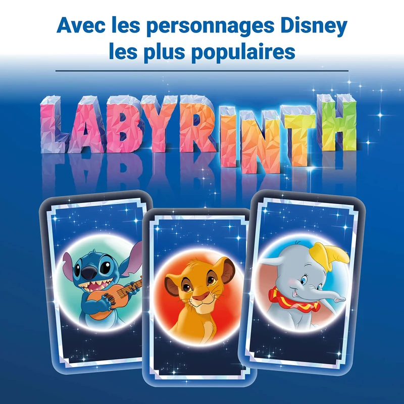 Ravensburger - Labirinto Disney 100° Anniversario, Gioco da Tavolo per Tutta la Famiglia, 2-4 Giocatori, Idea Regalo per Bambini 7+ Anni, Edizione in Italiano