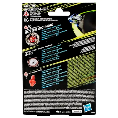 Hasbro BEY BBX Scythe Incendio Balance