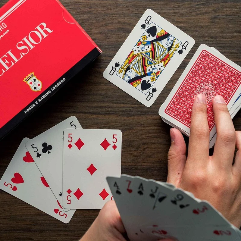Dal Negro - 21008 ramino Excelsior doppio, carte da gioco.
