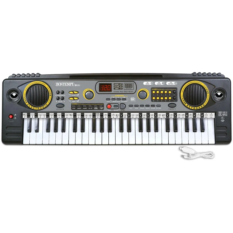 Bontempi | HarmonyTouch - Tastiera Digitale a 49 Tasti con Accessori Completi per un Tocco Armonioso,