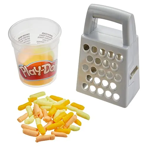 Play-Doh Kitchen Creations - La Pizzeria, playset con 6 vasetti di Pasta modellabile e 8 Accessori