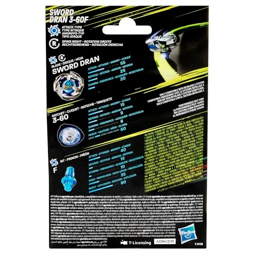 Hasbro BEY BBX Sword DRAN Attack