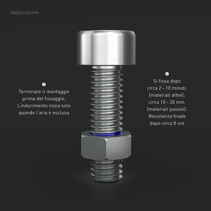 INBUS® 79560 Frenafiletti media resistenza, 20g — Made in Germany
