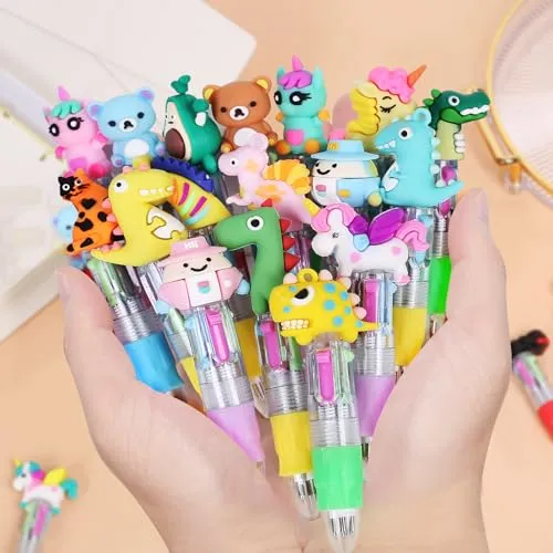 30 pezzi Penne Regalini Fine Festa Compleanno Penne Multicolore Bambini Gadget Compleanno Bambini Penne Gel Colorate Penne a Sfera (30)