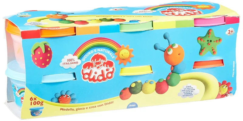 Didò 6 X 100 G 6 barattoli da 100 g, Multicolore, da 2 a 99 anni, 344800