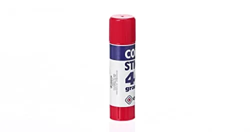 Osama - Colla Stick Extra Forte, Box da 10 Pezzi, 40 gr - Set Colle Stick Ideale per Cancelleria Scuola, Ufficio e Università - Scorrevole, Resistente e Adatta ai Bambini, Formula Classica