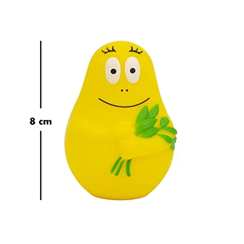 Set con 9 Mini Personaggi alti 8 cm, Set completo della Famiglia Barbapapà, collezionali tutti, per bambini a partire dai 12 mesi, Giochi Preziosi, BAP07001