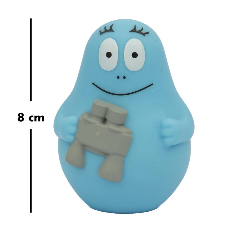 Set con 9 Mini Personaggi alti 8 cm, Set completo della Famiglia Barbapapà, collezionali tutti, per bambini a partire dai 12 mesi, Giochi Preziosi, BAP07001