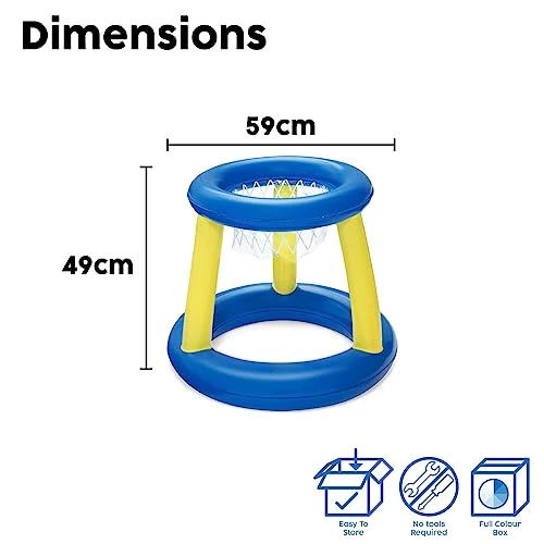 Bestway 52418 Gioco Gonfiabile per Bambini Splash 'N' Hoop