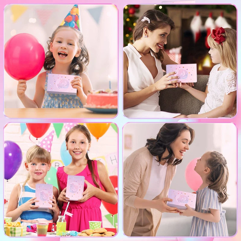 BIIB Regalo Bambina 5 6 7 8 9 10 Anni, Kit Braccialetti Fai Da Te Bambina, Giochi Bambina 5-12 Anni Femmina, Idee Regalo Natale Originali, Crea Braccialetti Bambina, Regalo Compleanno Ragazza
