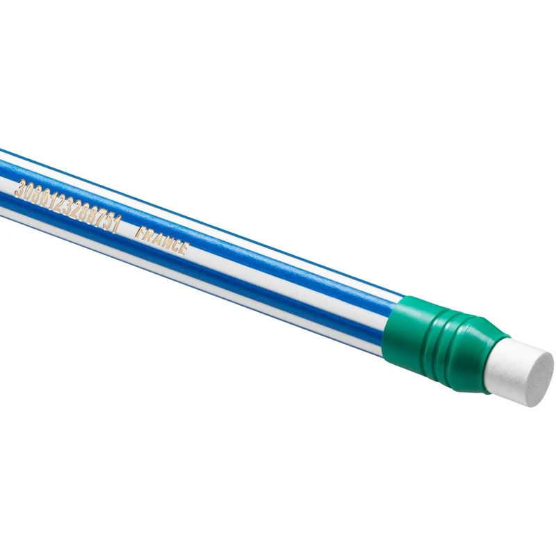 BIC Evolution 646 HB - Matita con gomma, 12 pezzi, colori assortiti