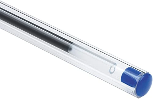 BIC Penne Nere a Sfera, Cristal Original, Punta Media, 1 mm, Confezione 10 Penne, Fornitura per Cancelleria Scuola e Ufficio