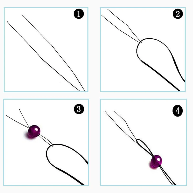 5 Pezzi Aghi per Perline, Aghi Perline Grandi Occhi, Perline Aghi, per Artigianato e Creazione di Gioielli