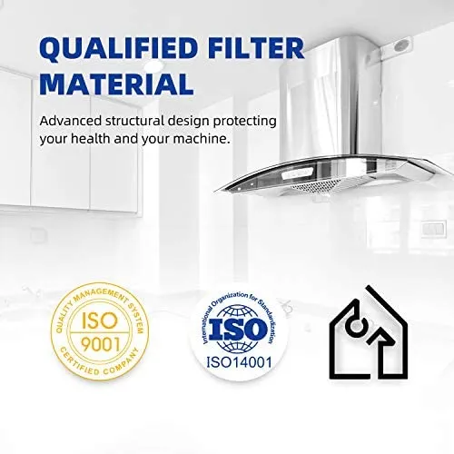 2x Filtro carbone attivo Filtro a carboni attivi di ricambio per cappe da cucina di elica cfc0038668 AEG 4055171138 405517113-8 405521750-1 4055217501 Bauknecht GOLDEN ICEPURE