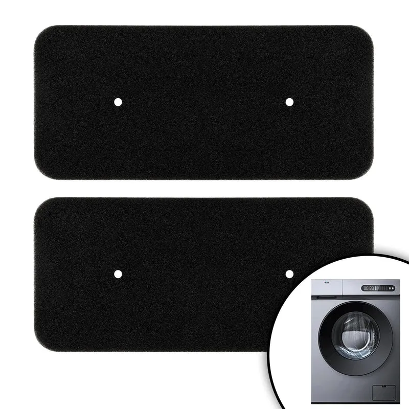 2 x Filtro Asciugatrice Candy, Filtri per Asciugatrice Hoover Candy 40006731, Filtro per Scambiatore 275 x 125 x 10 mm, Tampone filtro spugna asciugatrice filtro spugna essiccatore condensatore