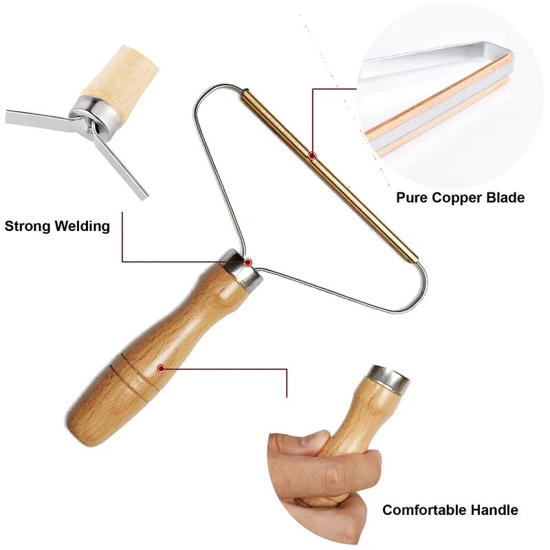 1 Pezzi Lint Remover Levapelucchi Portatile,Sticky Lint Remover, Strumento per la Pulizia dei Peli di Animali Domestici, Rasoi pilling, Rimozione Pelucchi, Rasoio Manuale