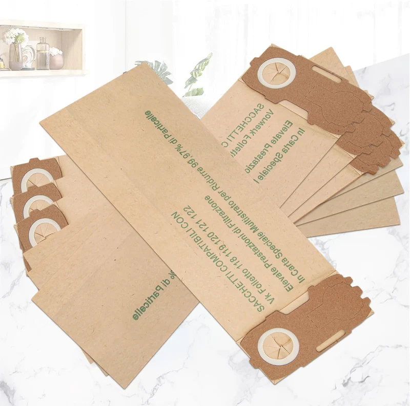 10 Sacchetti per Folletto 118 119 120 121 122