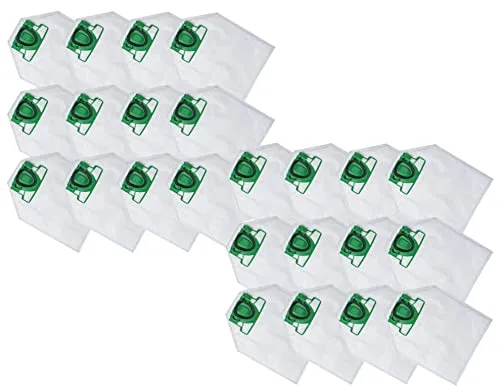 12 sacchetti per aspirapolvere Vorwerk Folletto VK 200, confezione doppia: 2 scatole da 6 sacchetti per aspirapolvere VK 200 e VK200 FP