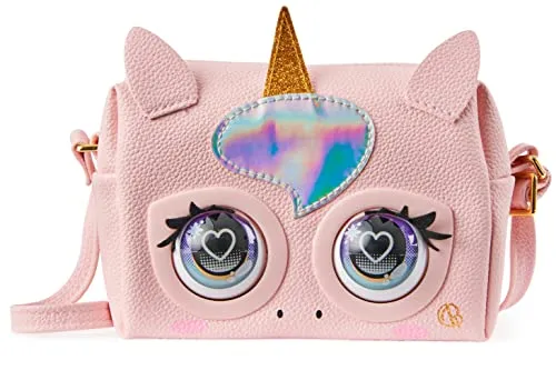 Purse Pets, Borsetta Unicorno, Borsetta Interattiva in Versione Unicorno per Bambina con Oltre 30 Suoni e Reazioni, Giocattoli per Bambine, 5+ Anni
