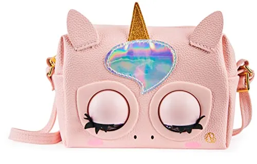 Purse Pets, Borsetta Unicorno, Borsetta Interattiva in Versione Unicorno per Bambina con Oltre 30 Suoni e Reazioni, Giocattoli per Bambine, 5+ Anni