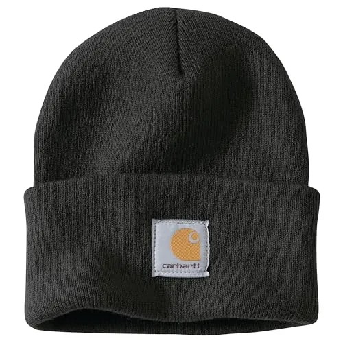 Carhartt, Knit Cuffed Beanie Unisex, Nero, OFA