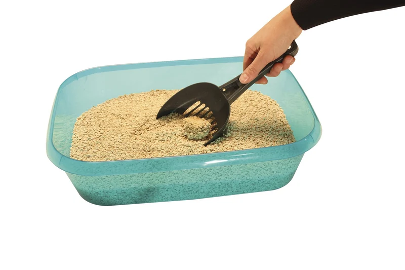 Croci Lettiera Eco Clean 10 L - Lettiera Gatti agglomerante, Biodegradabile si getta nel WC, 100% vegetale, Sabbia Antiodore di lunga durata