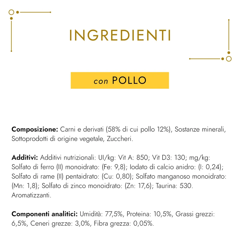 Purina Gourmet Gold Mousse per Gatti con Pollo, 24 Lattine da 85g