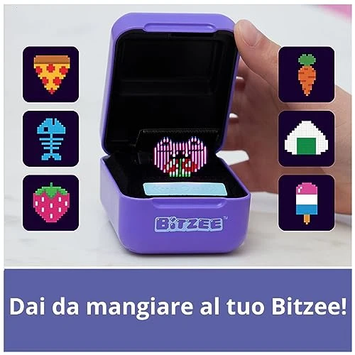 Bitzee, Cucciolo Digitale e Interattivo, Animale Elettronico Virtuale da Accudire e Crescere, Reagisce al Tuo Tocco, 15 Personaggi da Collezionare, Giochi per Bambini e Bambine, 5+ anni