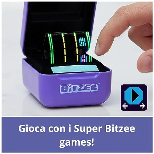 Bitzee, Cucciolo Digitale e Interattivo, Animale Elettronico Virtuale da Accudire e Crescere, Reagisce al Tuo Tocco, 15 Personaggi da Collezionare, Giochi per Bambini e Bambine, 5+ anni