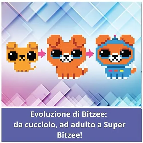 Bitzee, Cucciolo Digitale e Interattivo, Animale Elettronico Virtuale da Accudire e Crescere, Reagisce al Tuo Tocco, 15 Personaggi da Collezionare, Giochi per Bambini e Bambine, 5+ anni