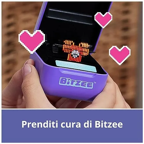Bitzee, Cucciolo Digitale e Interattivo, Animale Elettronico Virtuale da Accudire e Crescere, Reagisce al Tuo Tocco, 15 Personaggi da Collezionare, Giochi per Bambini e Bambine, 5+ anni