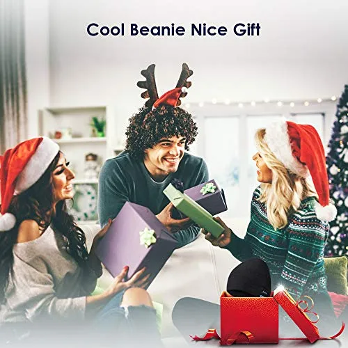 Cappello Bluetooth Idee Regalo Uomo - Cappello Uomo Donna Invernali, Berretto Bluetooth 5.0 Musica Cappello Migliori Regali Natale, Cappello Sportivo da Esterno Campeggio Sci, Ultra Morbidi Lavabili