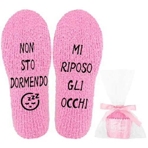 Merclix Regalo Donna Natale Calzini Donna Divertenti Idee Regalo Donna Regalo Donna Compleanno Regalo Amica Speciale Regali Divertenti Donna Regalo Per Mamma Regalo Nonna Sorella Moglie