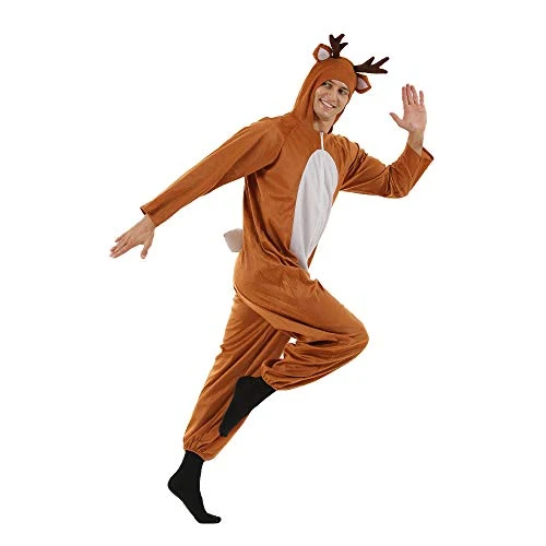 EraSpooky Costume da Alce di Natale per Adulti Costume Cosplay per la Vigilia di Natale Regali per Bambini