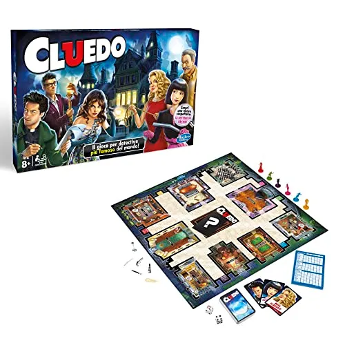 Hasbro Gaming - Cluedo, Gioco in Scatola, 8 anni to 99 anni