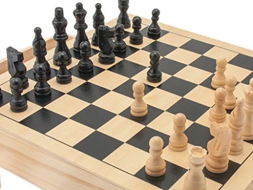 Teorema 40500 - Dama, Scacchi e Tria, Legno