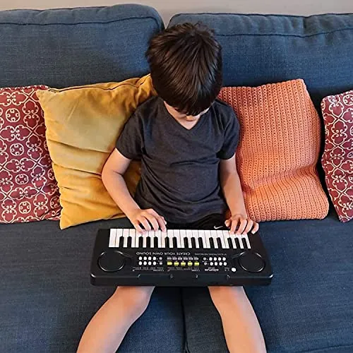 Shayson Pianola Bambini Musicale Tastiera per Bambini 37 Tasti Tastiera Elettronica Tastiera Portatile Multifunzione Mini Tastiera Music Giocattolo Educativo Per Bambini Regalo 3 4 5 6 7 8 Anni
