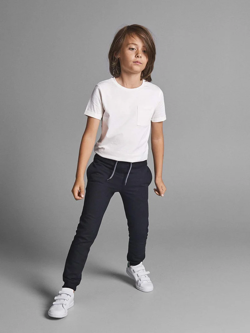 NAME IT Nkmsweat Pant Bru Noos Pantaloni Sportivi, Blu (Dark Sapphire), 86 Bambini e Ragazzi