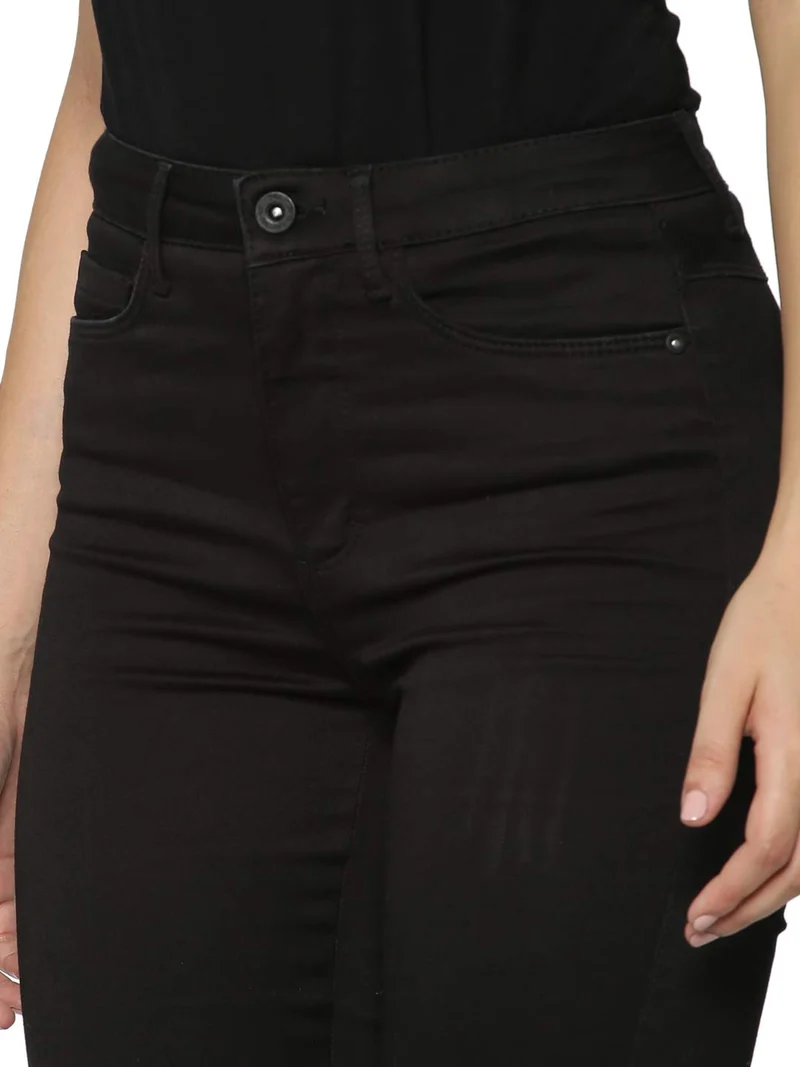 ONLY Onlroyal High Skinny Fit Jeans, Nero, M / 32L Donna