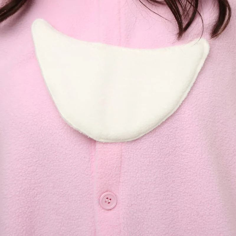 ZKomoL Animali Pigiama Kigurumi Onesie Unisex per Adulti per Feste e Cosplay Costume (M, Rosa Stitch)