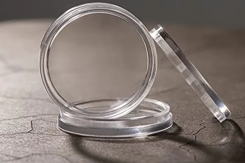 MC.Sammler Capsule per monete |dimensioni interne Ø 27,5 mm | 100 pezzi | per monete speciali da collezione, commemorative