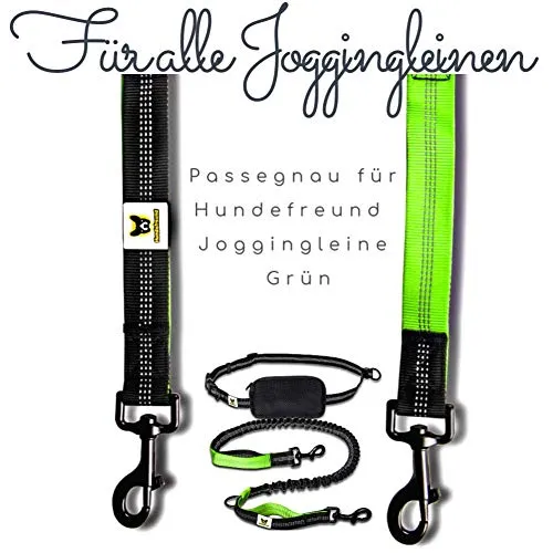 Guinzaglio elastico per fare jogging | Guinzaglio estensibile | Guinzaglio di ricambio di Hundefreund