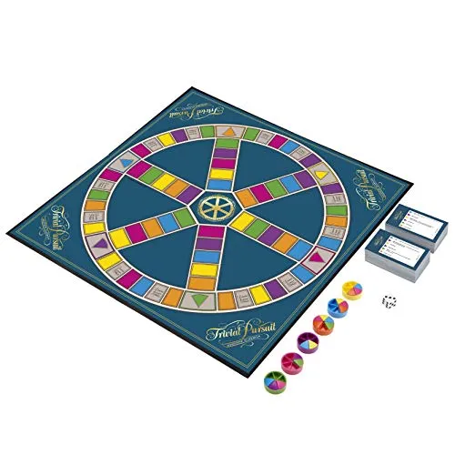 Hasbro Gaming - Trivial Pursuit (Gioco in Scatola), 16 anni +, 2-4 giocatori, C1940103